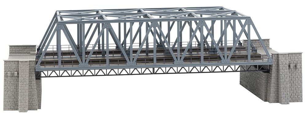 Stahlbrücke, 2-gleisig 