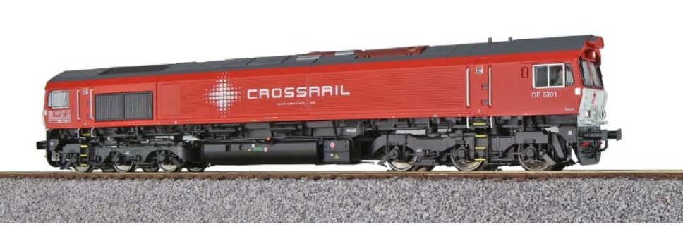 Crossrail Diesellok Class 66 Ep.VI DC/AC Sound und Rauch