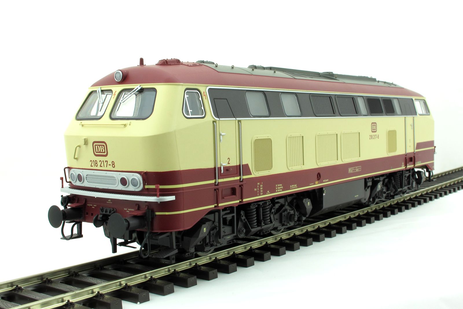 DB Diesellok BR 218 rot/beige Ep.4, Betr-Nr.: 218 217-8