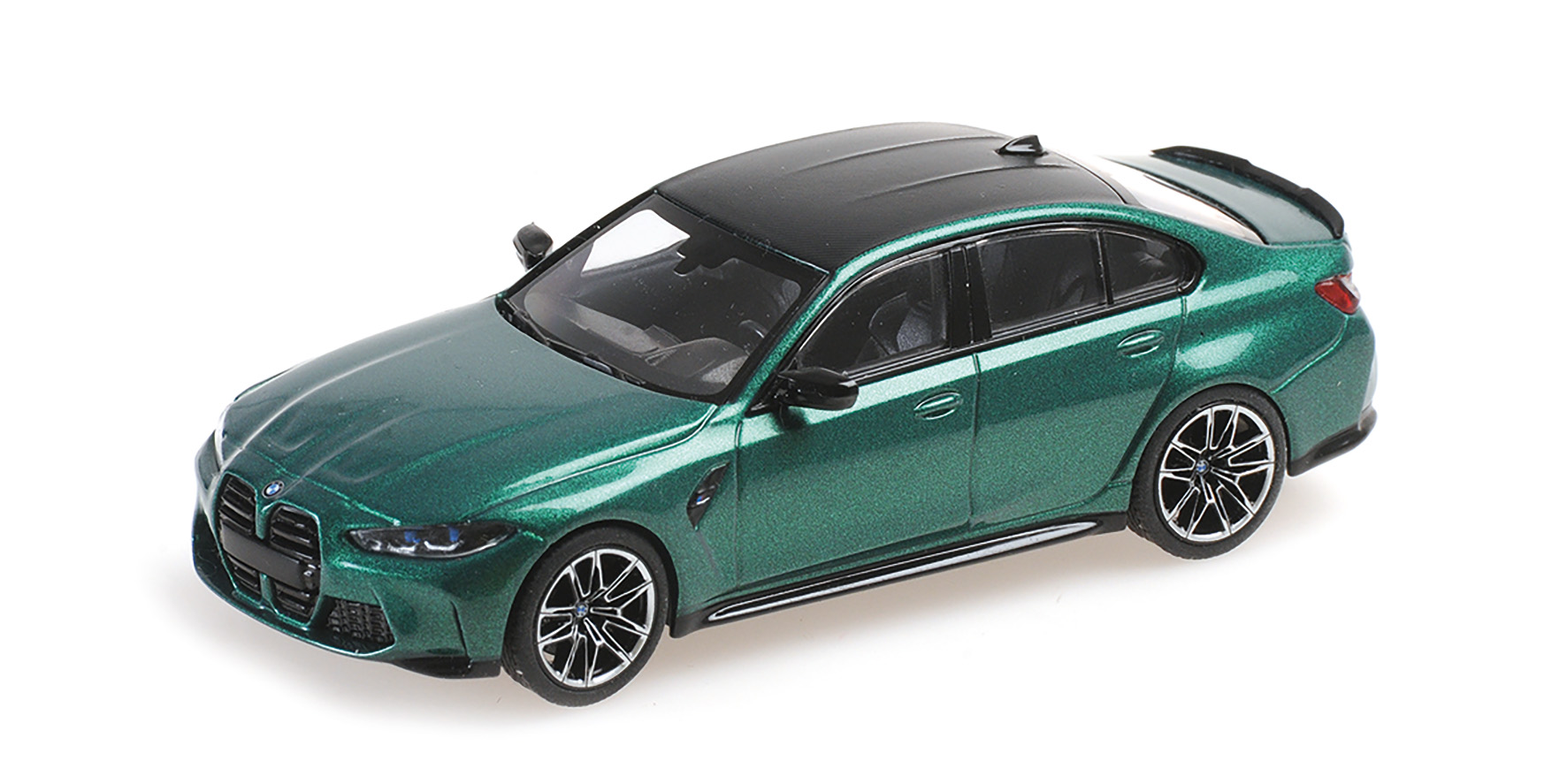 BMW M3`2020 grün metallic 1:87 ABS