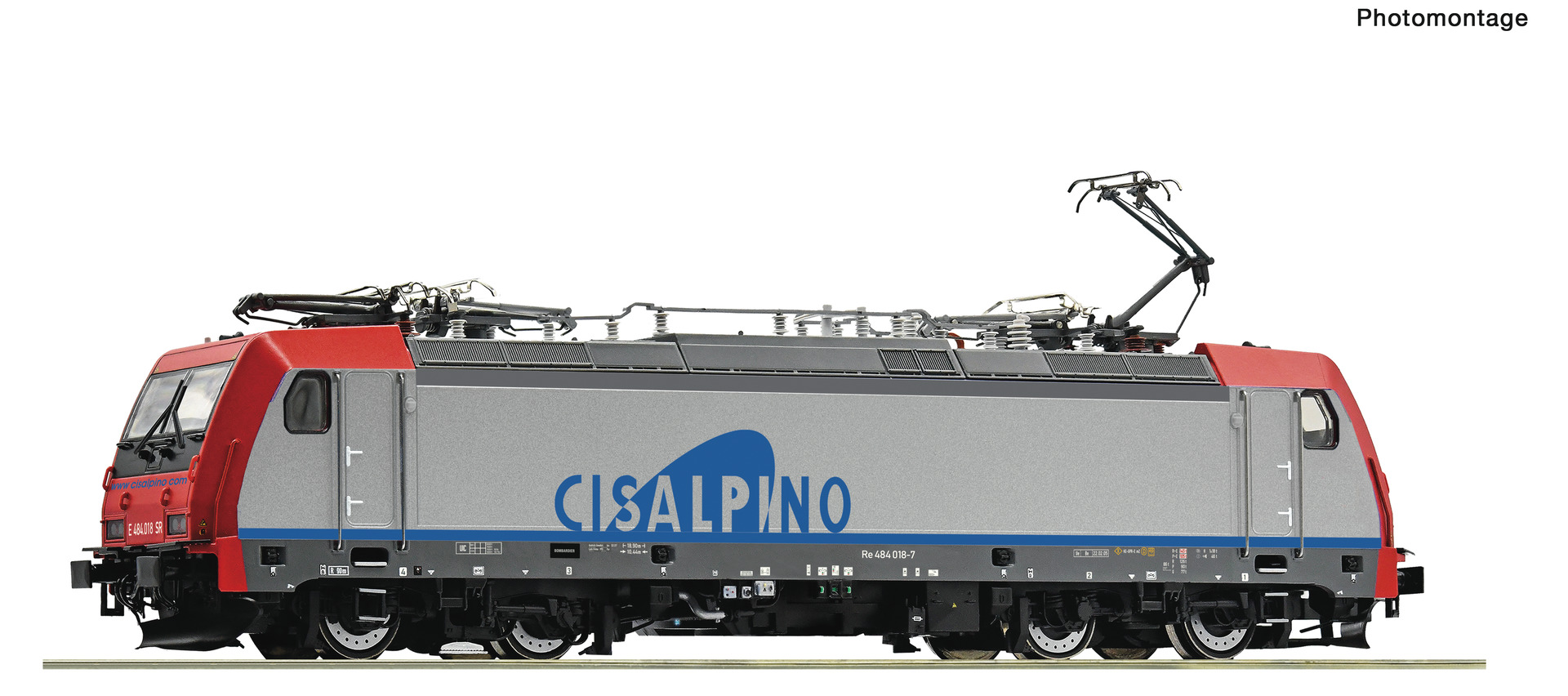 Cisalpino E-Lok Re484 Ep.V DC 