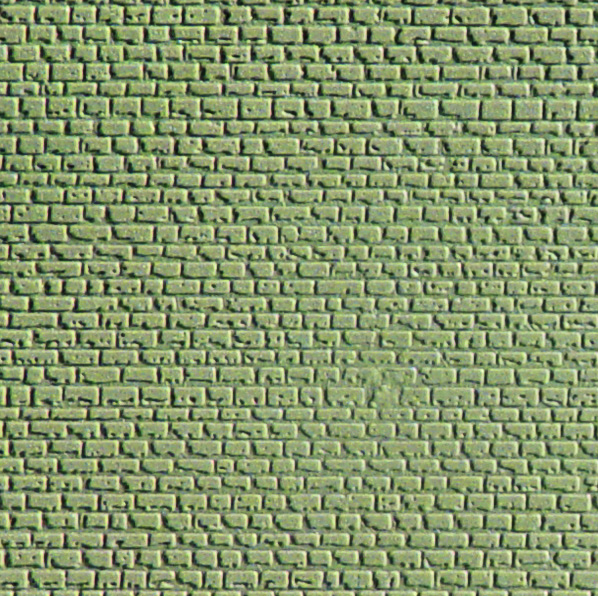 N Mauerplatte Abdecksteinen Spur N/Z, 20 x 12 cm, Polystyrol