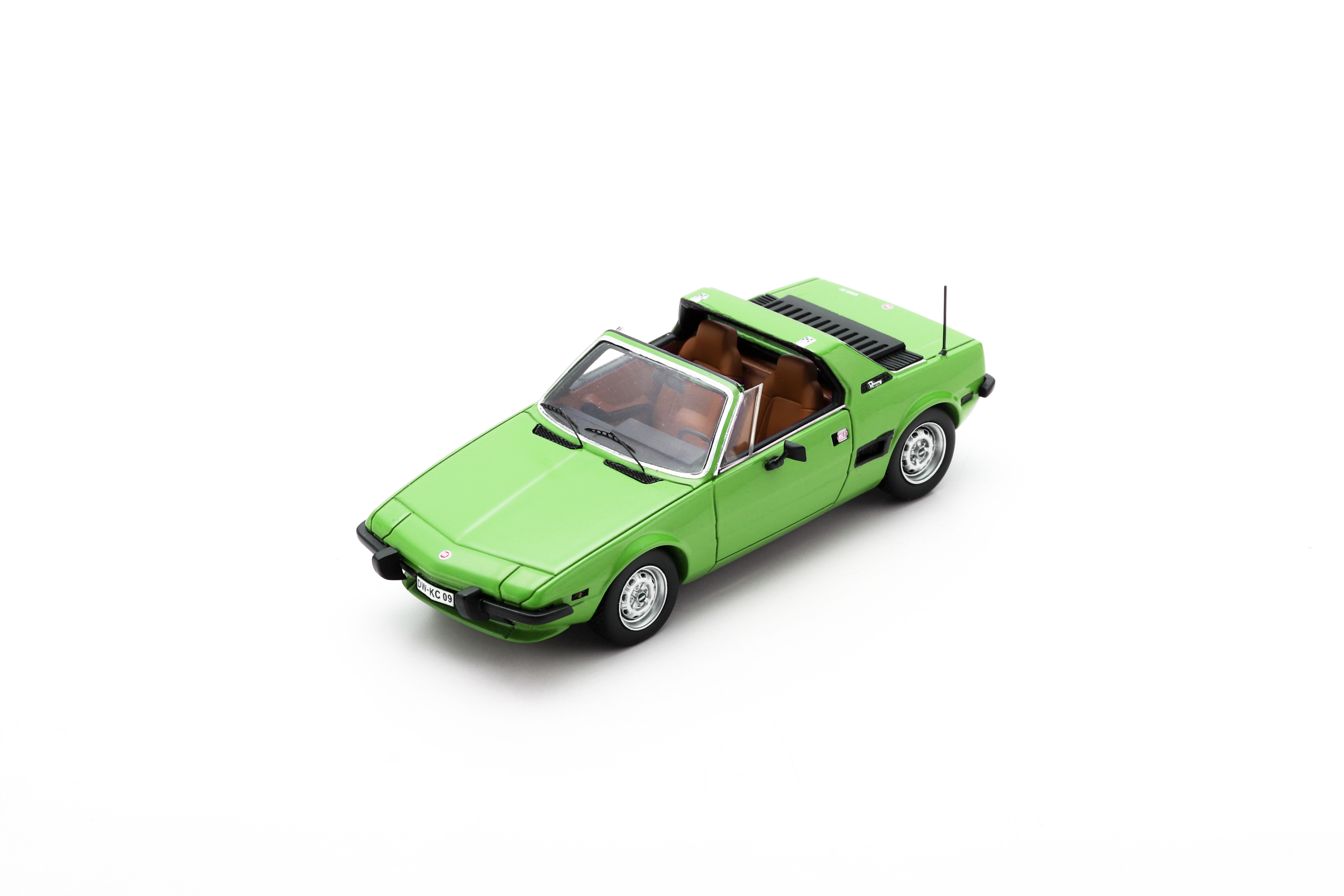 Fiat X 1/9 grün Baujahr 1972 1:43