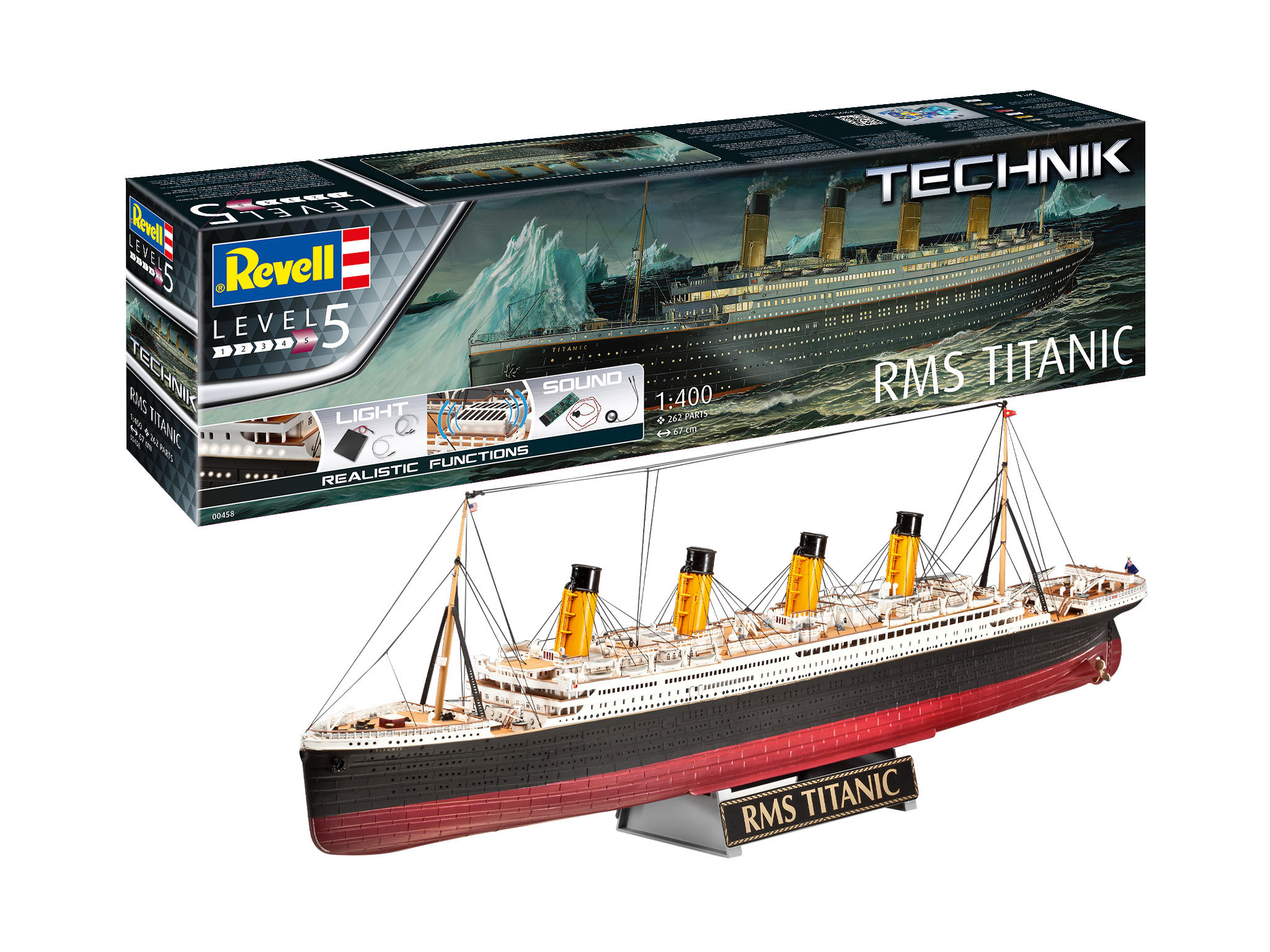 1:400 RMS Titanic Technik Edition