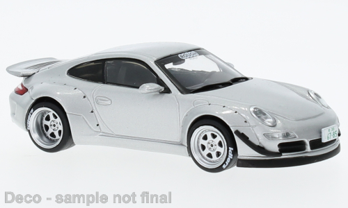 Porsche RWB 997 silber 1:43 