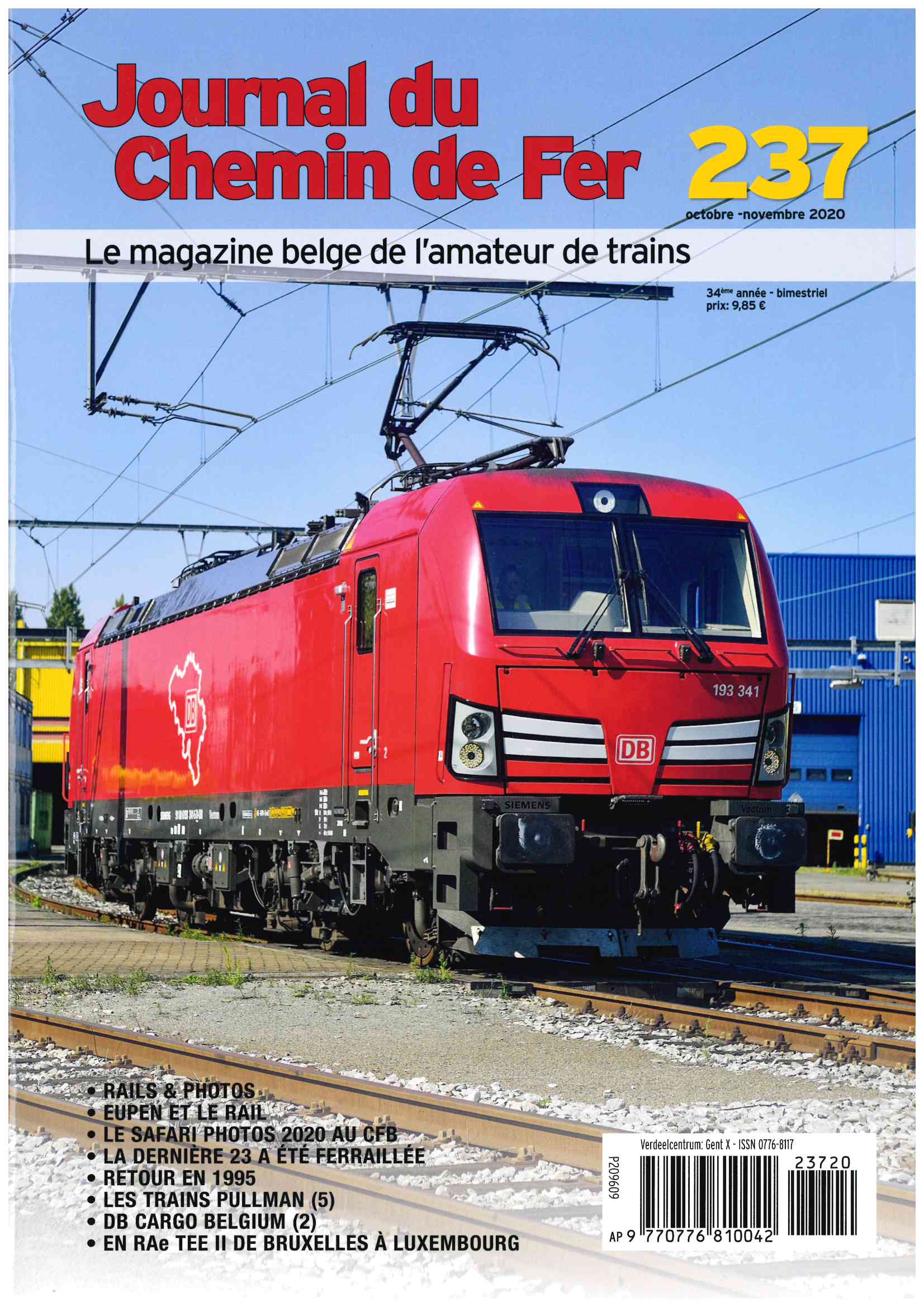 Journal du Chemin de Fer 237 französische Ausgabe