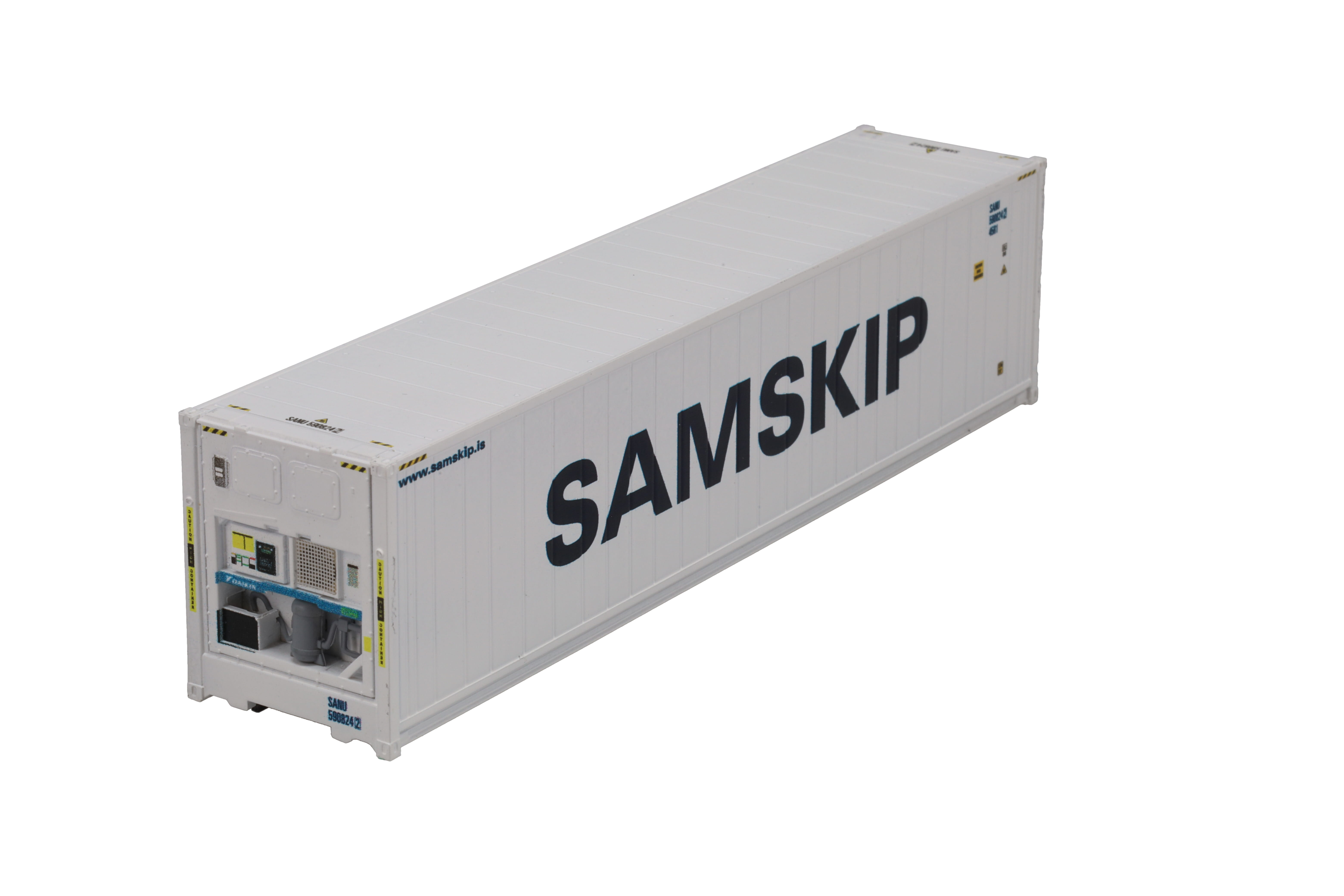 1:87 40´Reefer SAMSKIP altes Logo, Kühl-Container, ISO 45R1, # SANU 590824