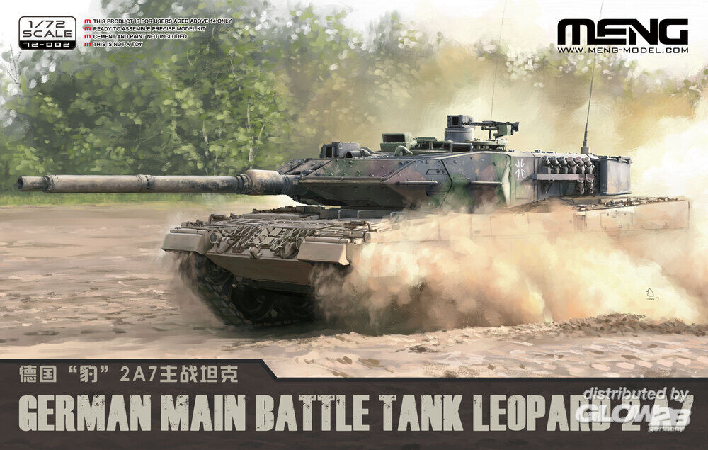 Meng 1:72 Leopard 2 A7 