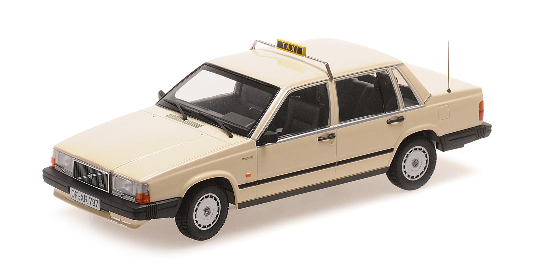 Volvo 740 GL`1986 Taxi German Germany 1:18 Die Cast