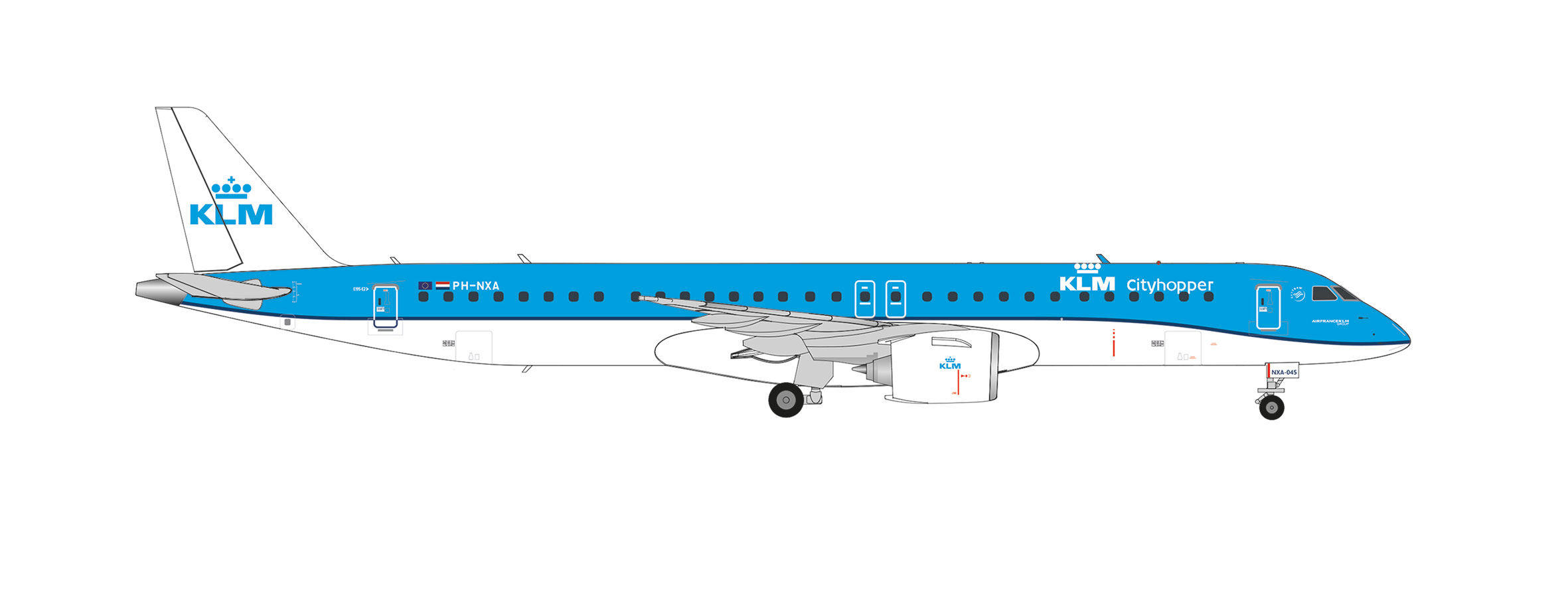 E195-E2 KLM Cityhopper 