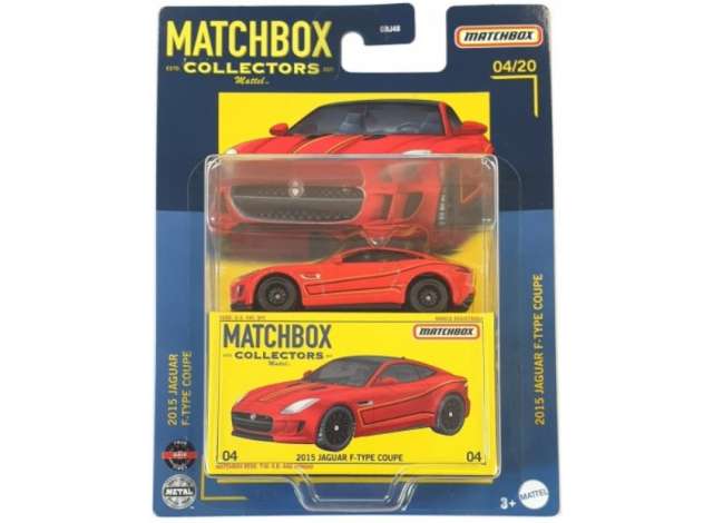 Jaguar F-Type Coupe orange 1:64 Matchbox Collectors