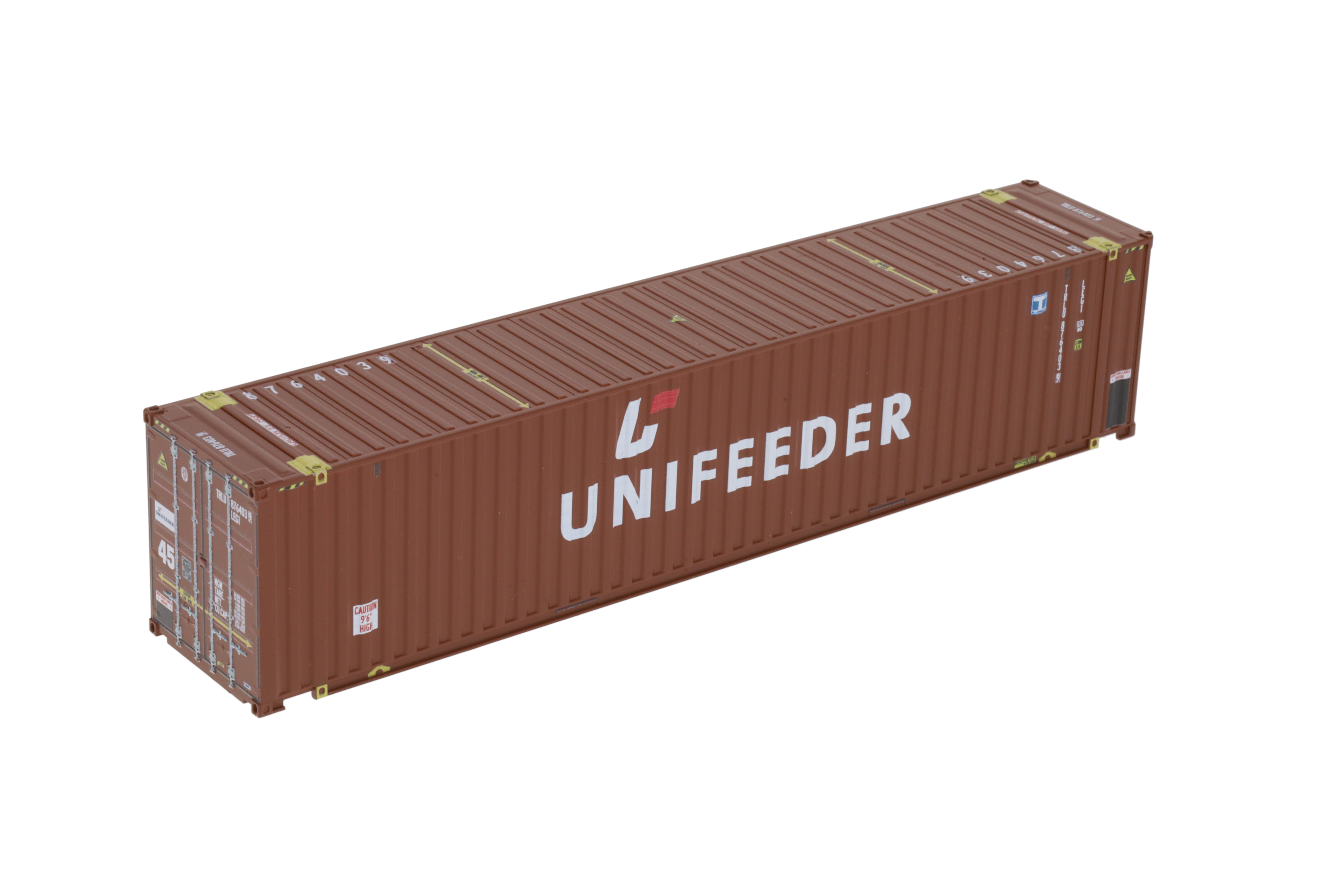 1:87 45´ Container UNIFEEDER kupferbraun, WB-A HC (Euro), # TRLU 876403