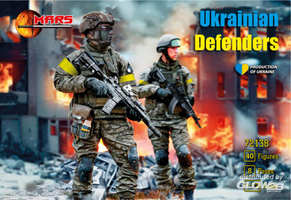 Mars 1:72 Ukrainian Defenders 