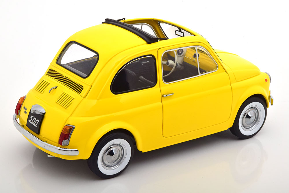 Fiat 500 gelb 1:12 