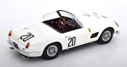 Ferrari 250GT California weiß Spyder #20 Le Mans 1960 Schlesser Sturgis 1:18