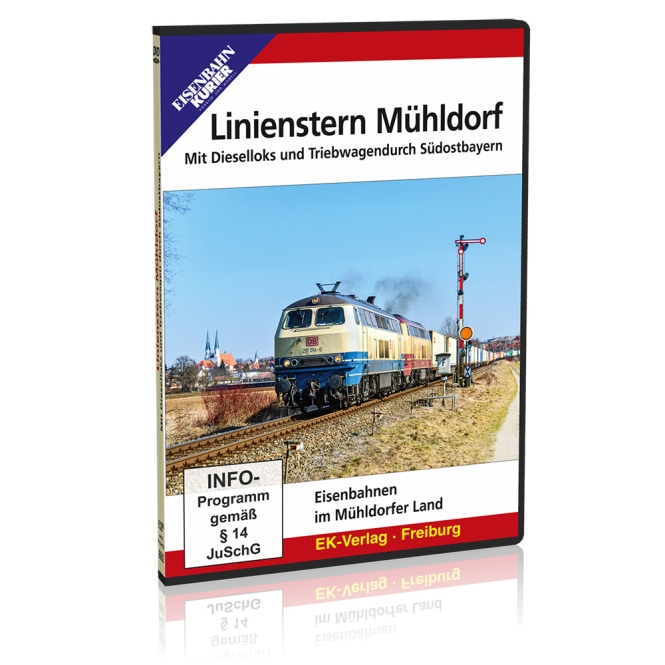 DVD Linienstern Mühldorf MIt Dieselloks und Triebwagen durch Südostbayern