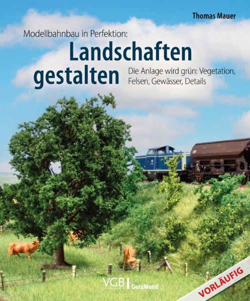 Buch Landschaften gestalten Anlagenbau in Perfektion: Die Anlage wird grün: Vegetation, Felsen, Gewässer, Details