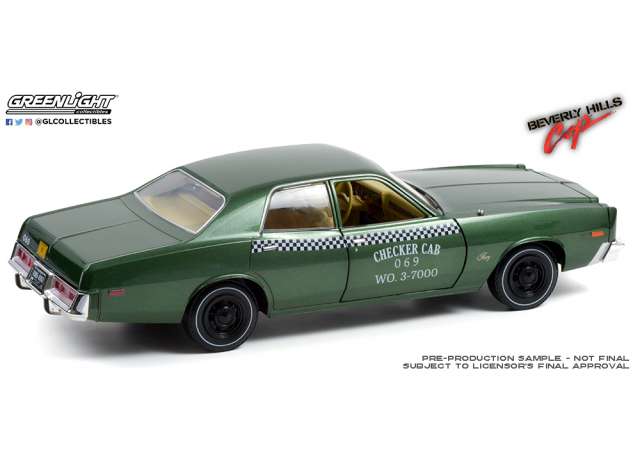 Plymouth Fury Beverly Hills Cop 1984 1:18