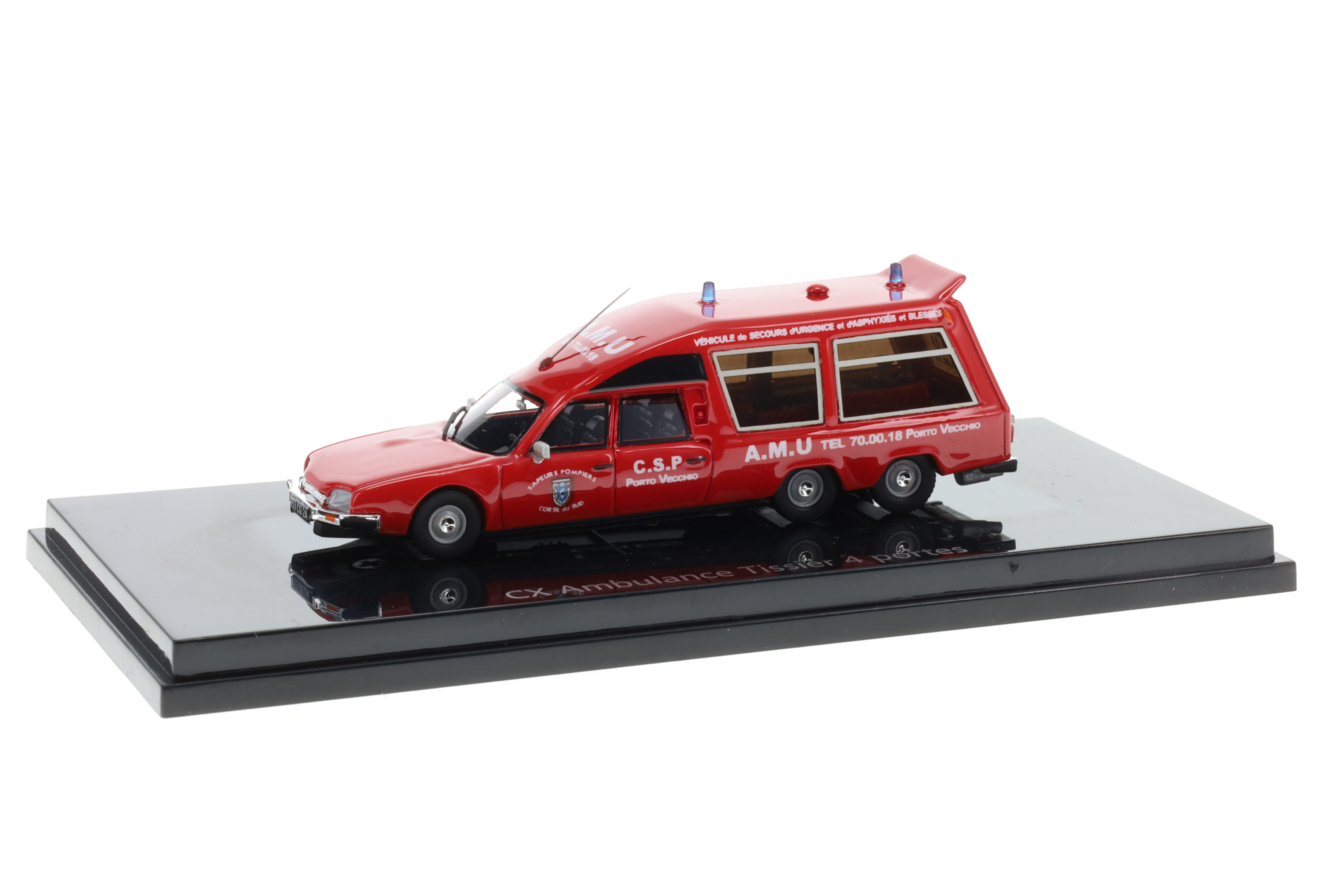 Citroen CX Ambulance CORSE Umbau des CX zum 3-Achser AMBULANCE von Tissier