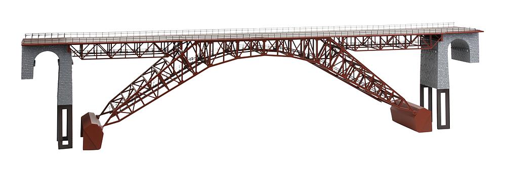Eisenbahn-Stahlbrücke, H0 