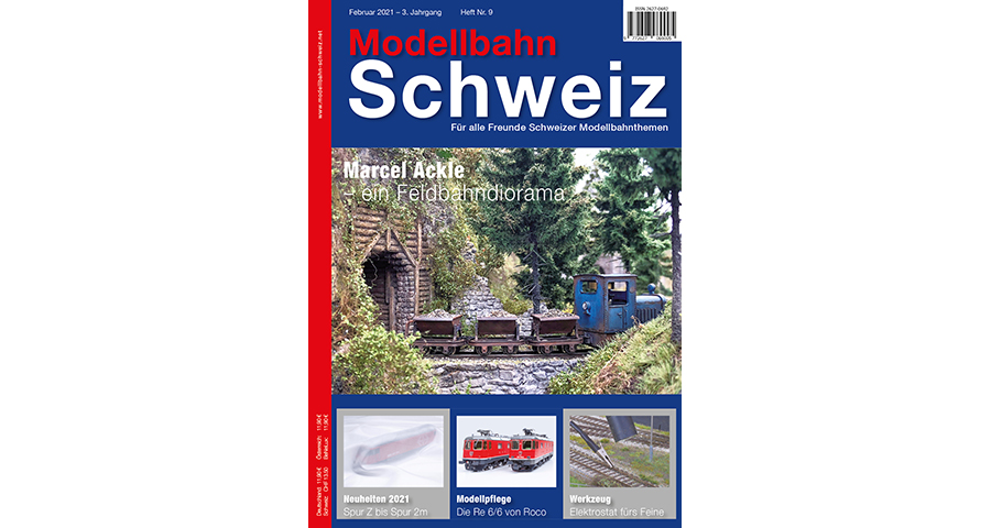 Modellbahn Schweiz # 9 Februar 2021: Marcel Ackle - ein Feldbahndioarama