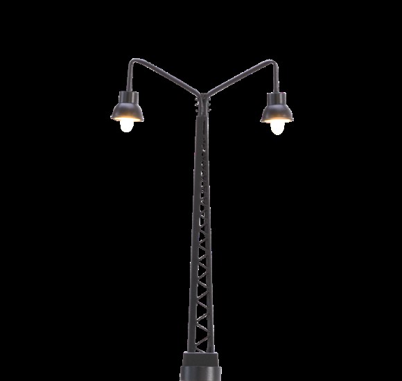 Gittermastleuchte, 2-fach LED Stecksockeltechnik, Höhe 70 mm, N