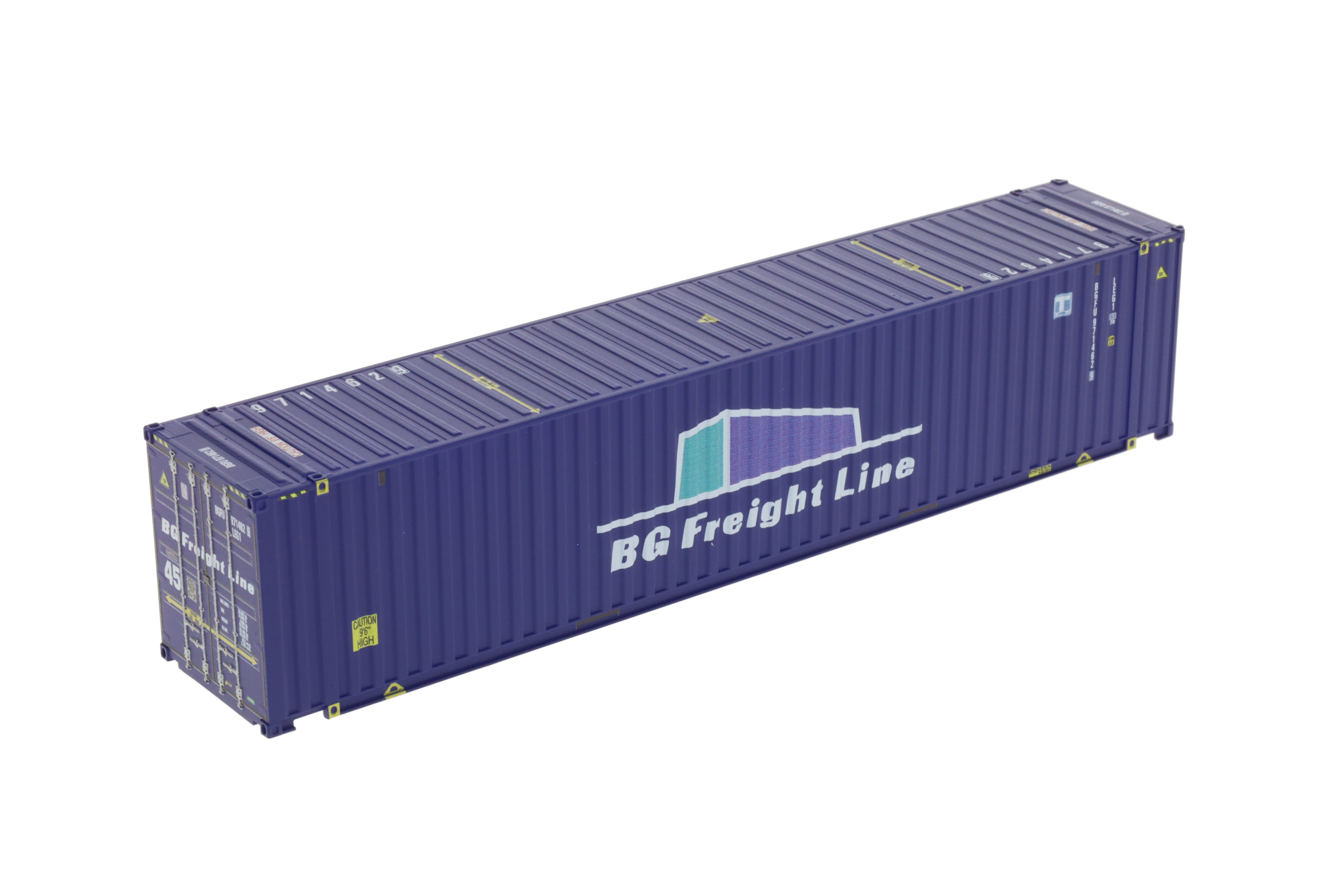 1:87 45´ Container BG FREIGHT -LINE, WB-A HC (Euro), # BGFU 971462