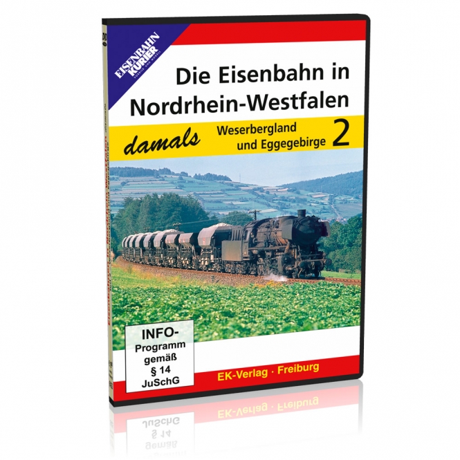 DVD Eisenbahn in Nordrhein- Westfalen - damals, Teil 2 "Weserbergland und Eggegebirge"
