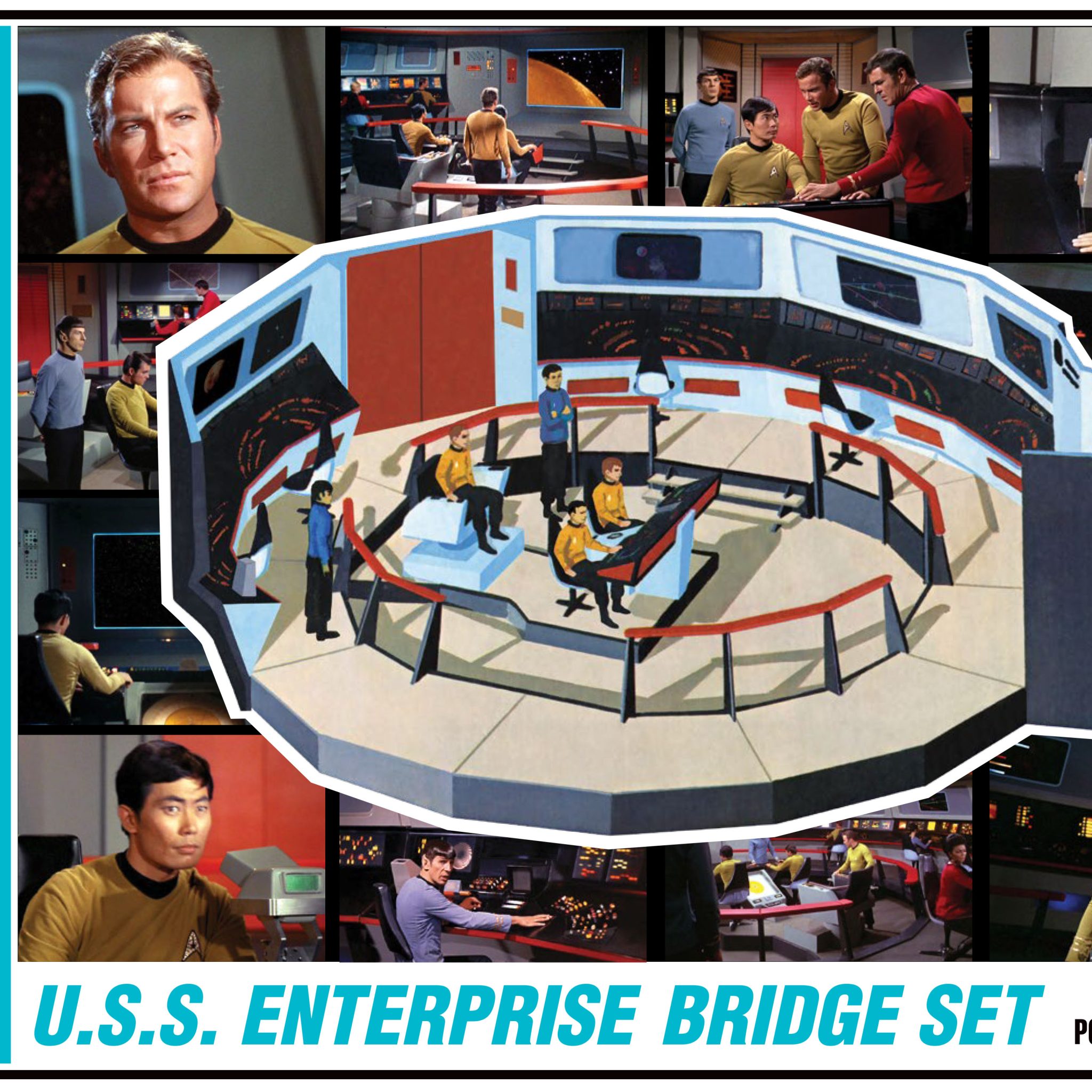 StarTrek USS Enterprise Brücke