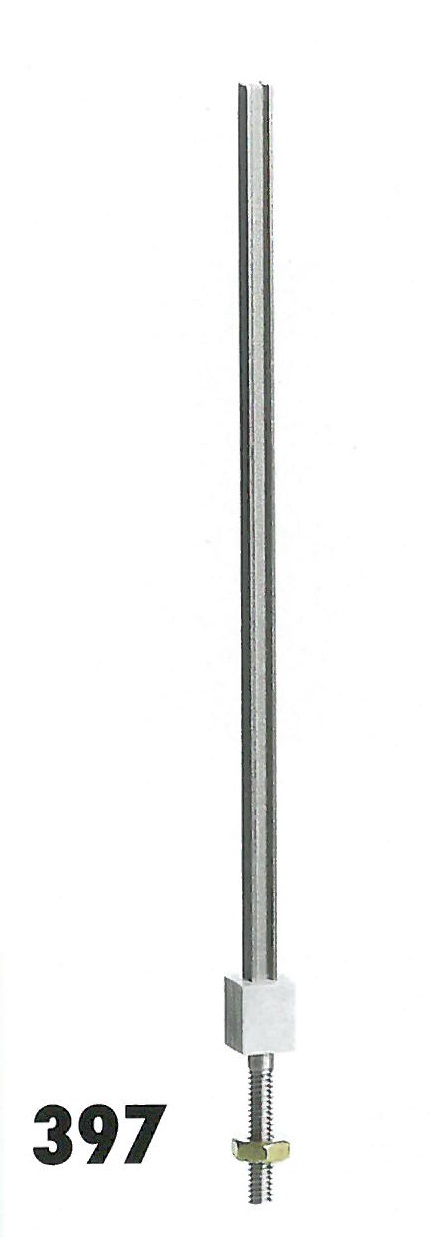N SBB H-Profil-Mast 70mm Neusilber