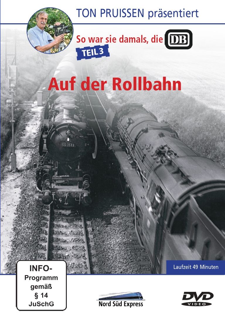 DVD Ton Pruissen Rollbahn Auf der Rollbahn - So war sie damals, die DB Teil 3