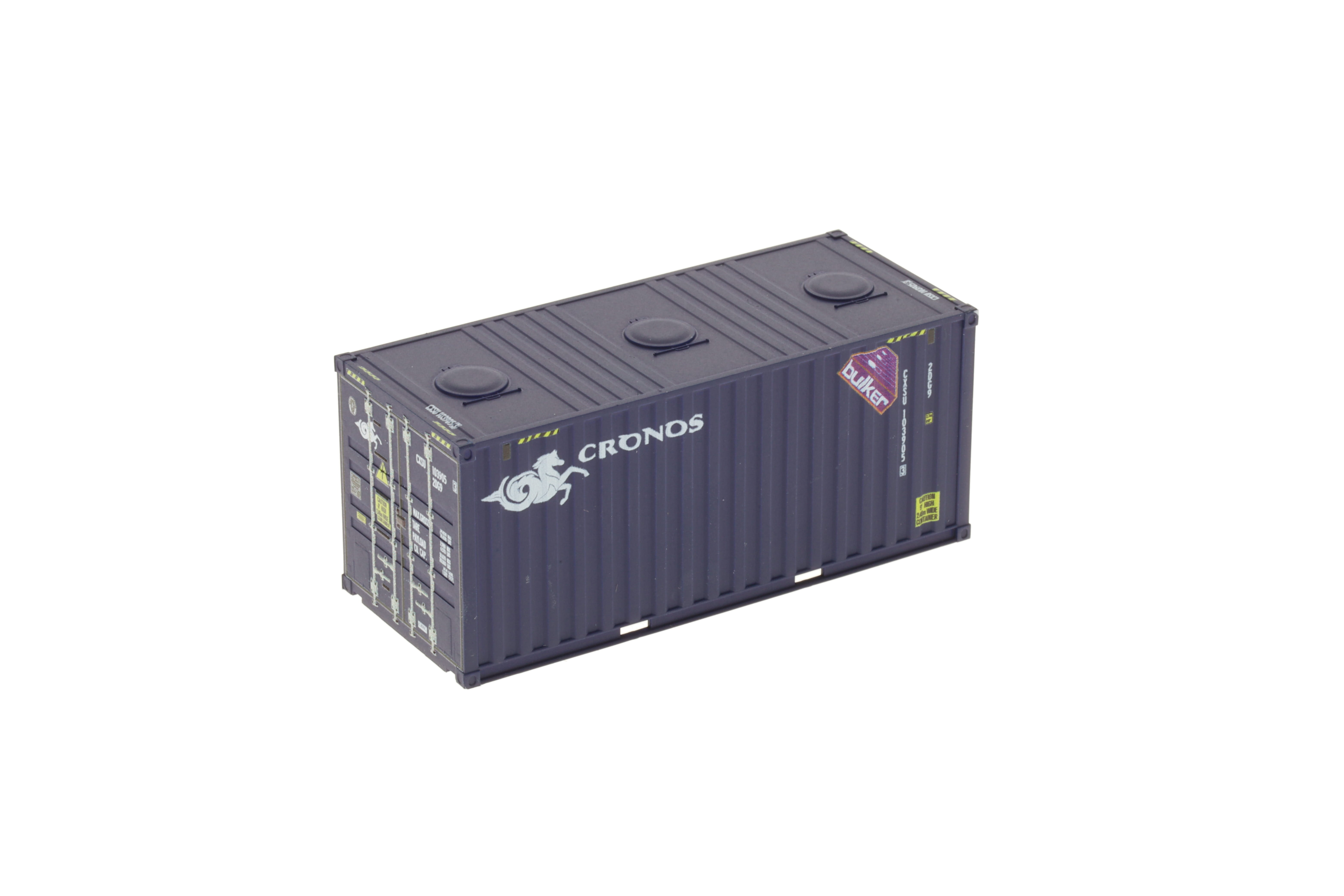 1:87 20´Bulk-Container Cronos blau, Behälternummer: CXSU 103905