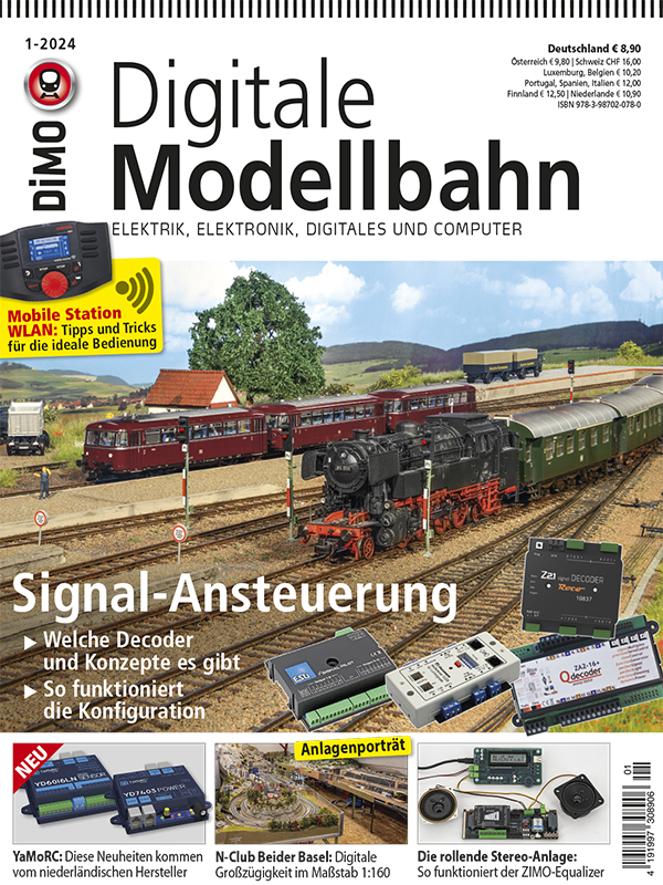Z Digitale Modellbahn 1/2024 DiMo Signal-Ansteuerung