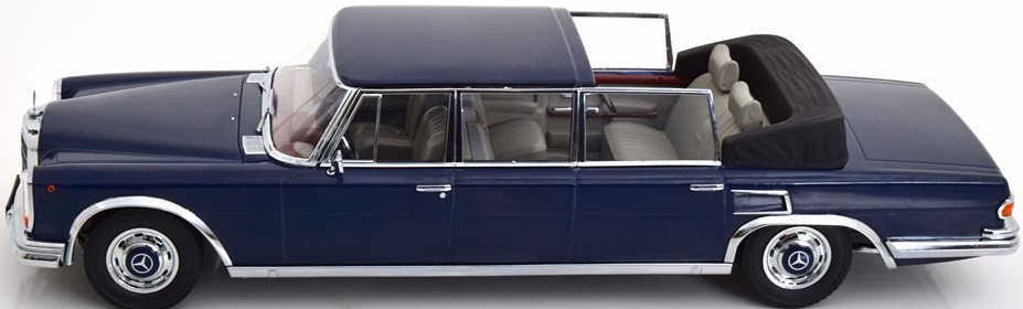 MB 600 Landaulet 1964 blau Baureihe W100 1:18