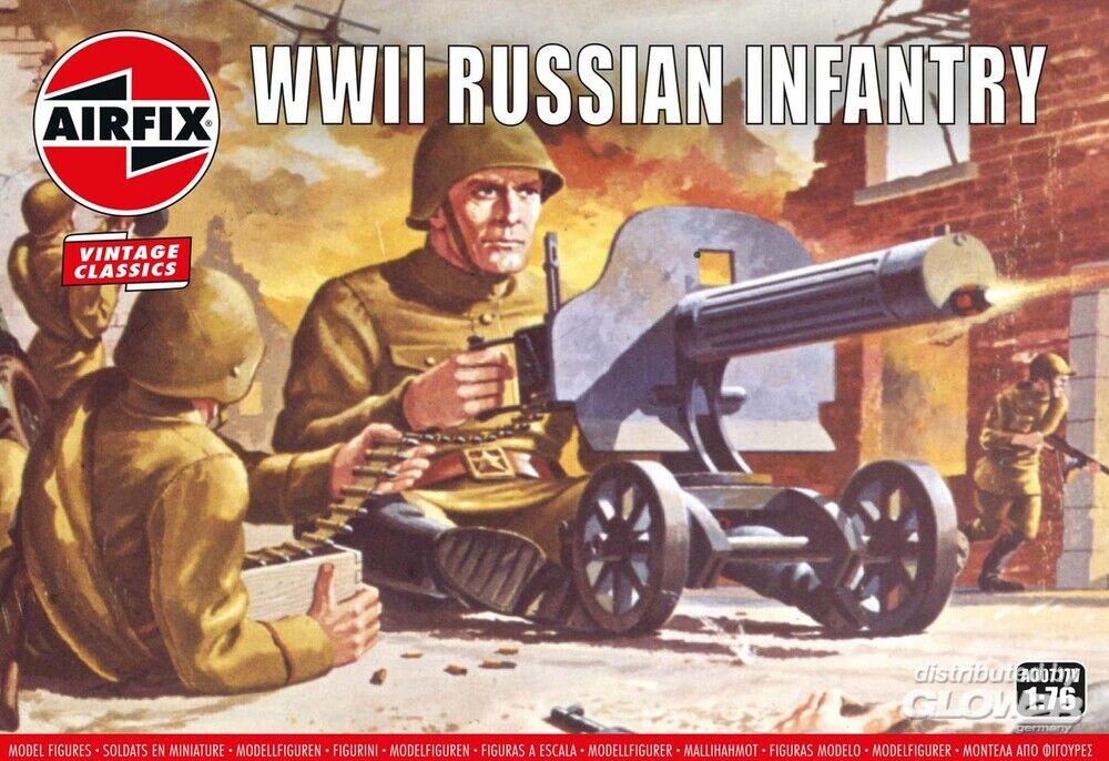 1:76 Russische Infanterie WWII