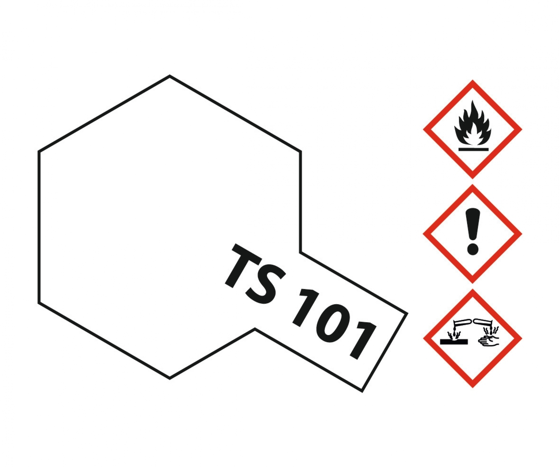 TS-101 Basis Weiss (Decklack) 100ml