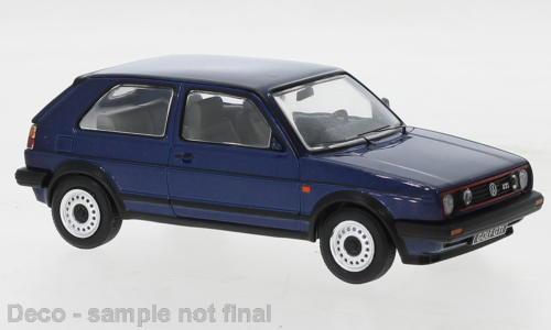 VW Golf GTi(MKII)`1984bla1:43 blau metallic