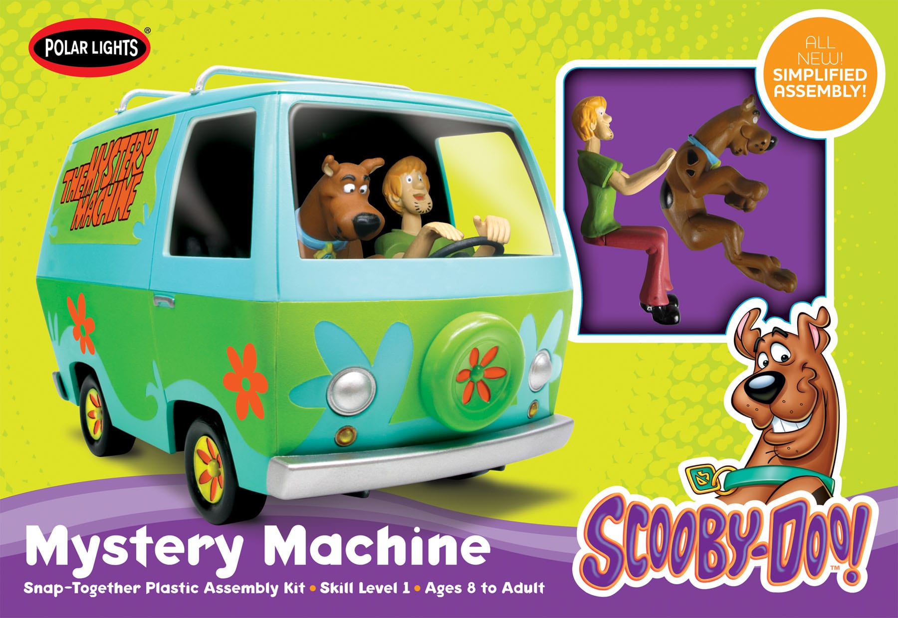 ScoobyDoo Mystery Machine incl. Figuren