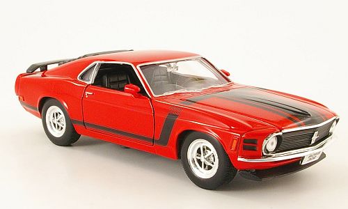 Ford Mustang Boss 302 ´70 1:24 rot
