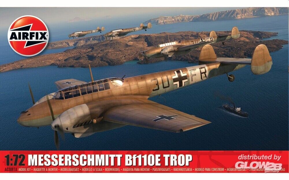 1:72 Messerschmitt Bf110 E/ E-2 Trop.
