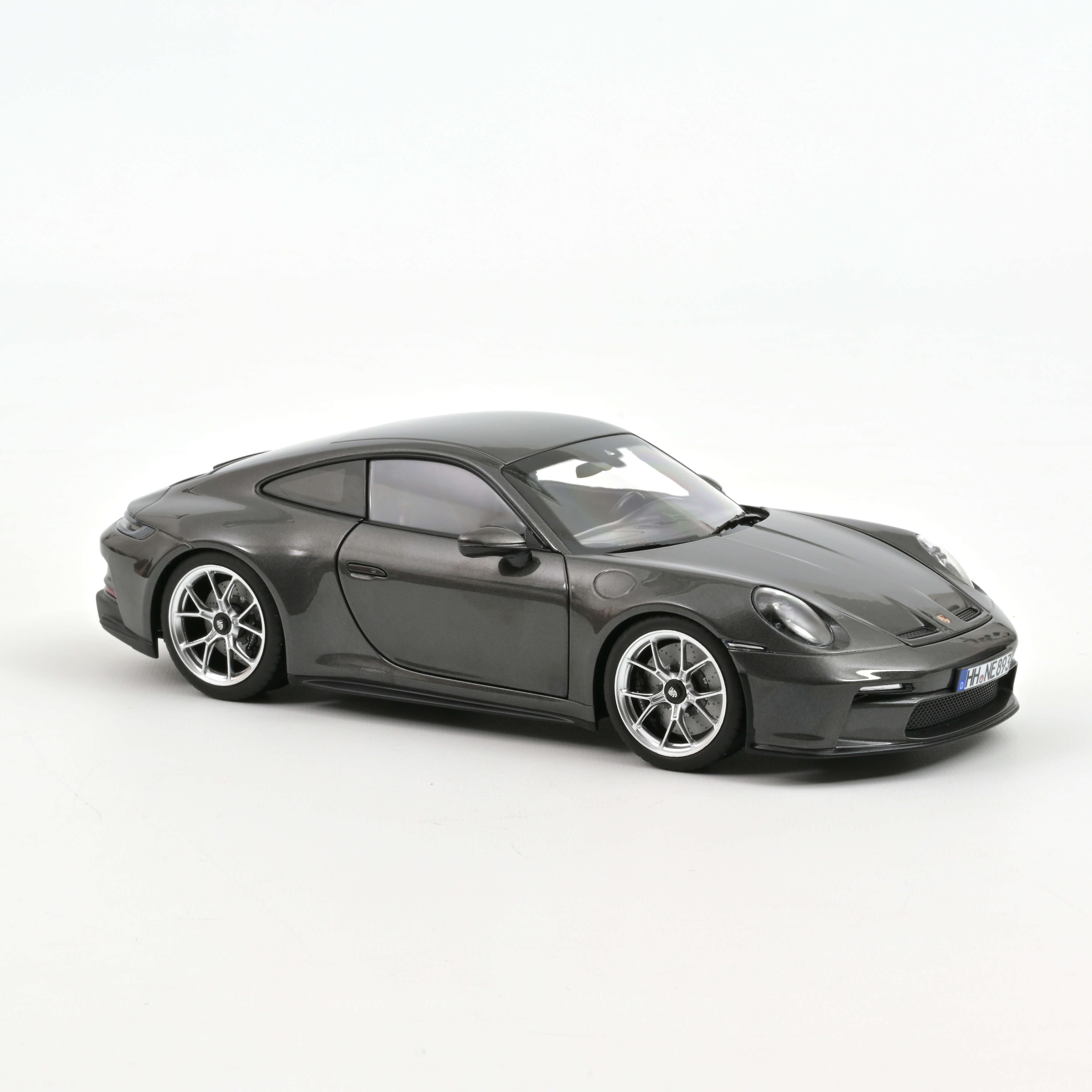 Porsche 911 GT3´21 grau 1:18 mit Touring Package grey metallic
