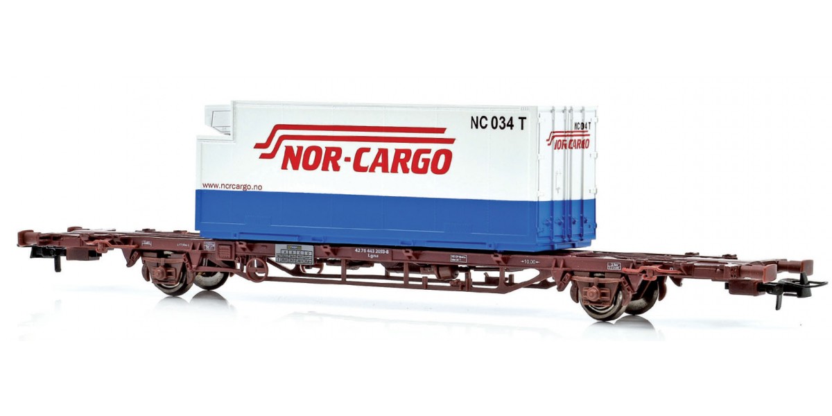 NSB Containerwagen NOR CARGO 