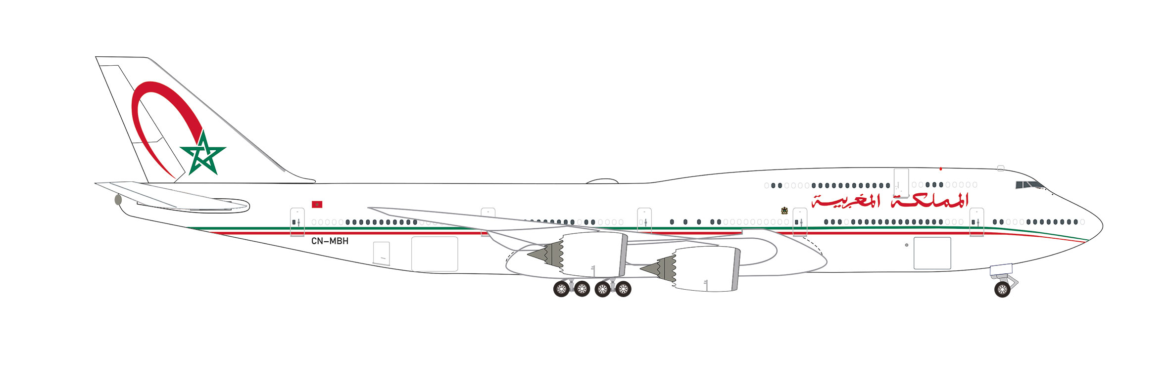 Morocco Government Boeing 747 