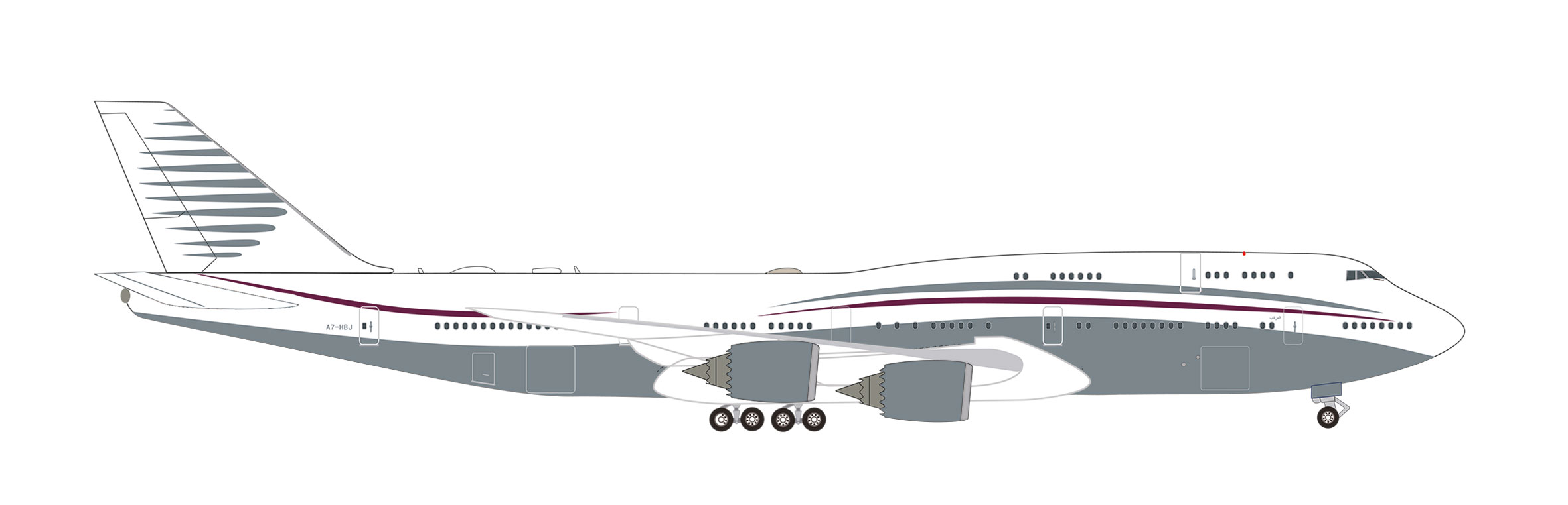 Qatar Amiri Flight Boeing 747 