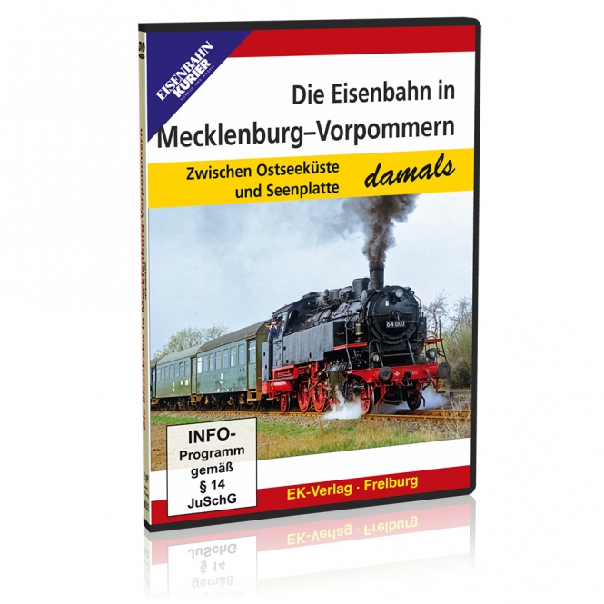 DVD Die Eisenbahn in Mecklen- burg-Vorpommern - damals
