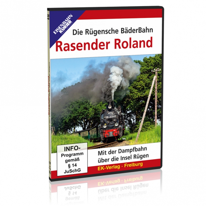DVD Rasender Roland - Die Rügensche Bäderbahn - Mit der Dampfbahn über die Insel Rügen
