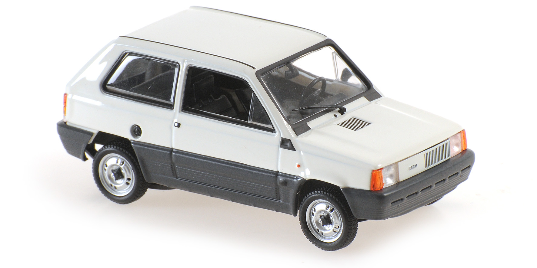 Fiat Panda`1980 creme 1:43 Diecast Maxichamps
