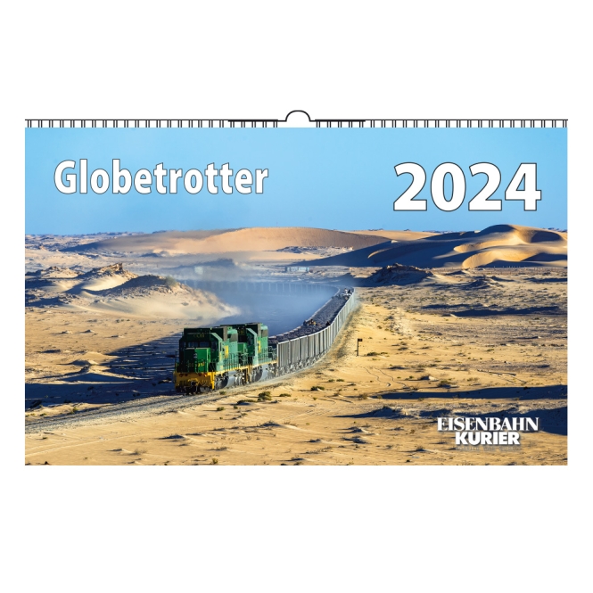 Kalender Globetrotter 2024 13 farbige Kalenderblätter auf Kunstdruckpapier mit Spiralbindung