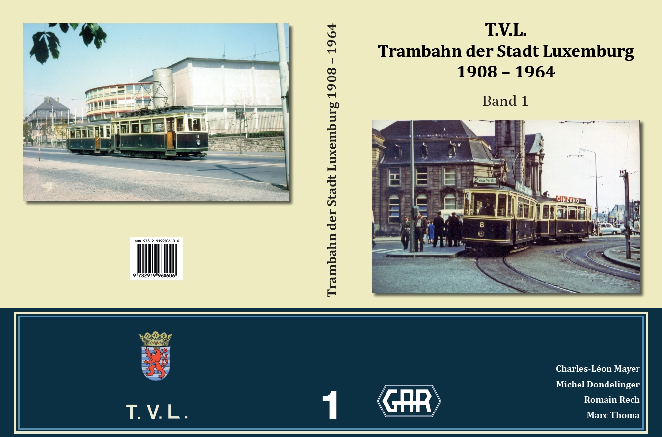 B Tram der Stadt Luxemburg B1 1908 - 1964