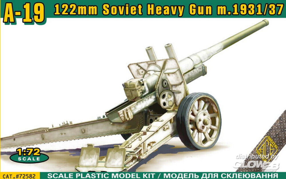 ACE 1:72 Sovjet Heavy Gun A-19 122mm